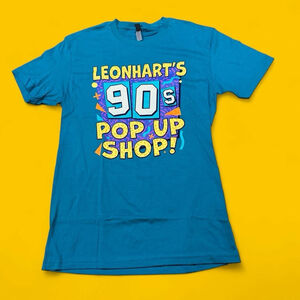 Leonhart 90s Pop Up Shop T-Shirt S Pokémon YouTuber Merch Retro Anime Collector